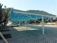 陽光板停車棚HC04