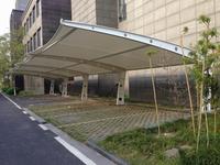 膜結(jié)構(gòu)停車(chē)棚HC001