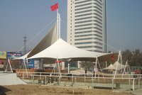 膜結構景觀棚HC16