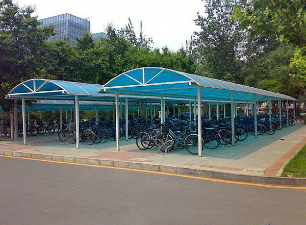 陽光板自行車棚HC01
