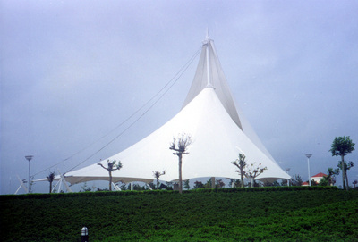 膜結構景觀棚HC08