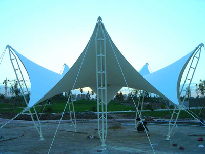 膜結構景觀棚HC02