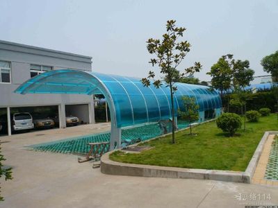 陽光板停車棚HC03