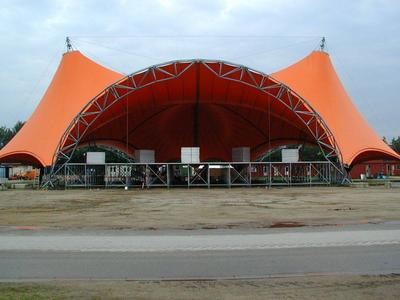 膜結構景觀棚HC05