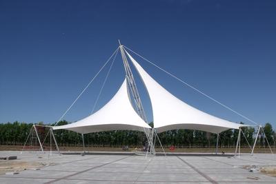 膜結構景觀棚HC06