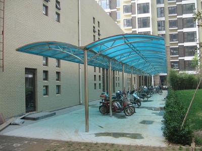 陽光板自行車棚HC06