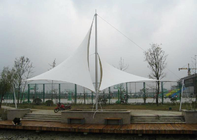 膜結構景觀棚HC01